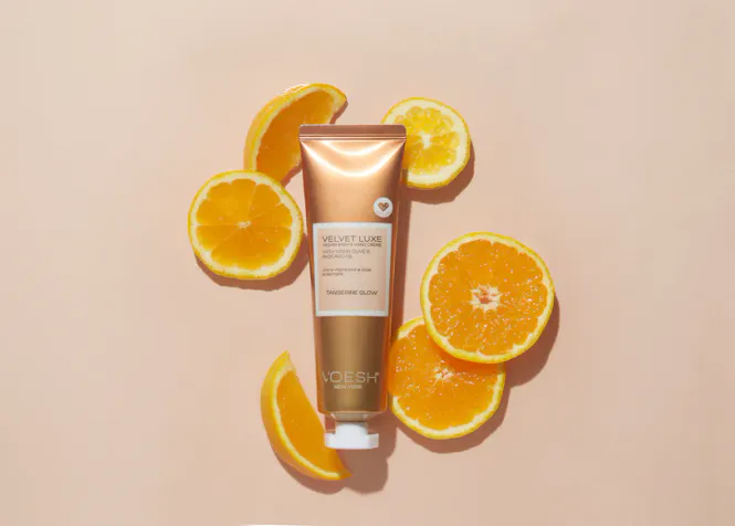 Hovedbilde Voesh Velvet Luxe Tangerine Glow